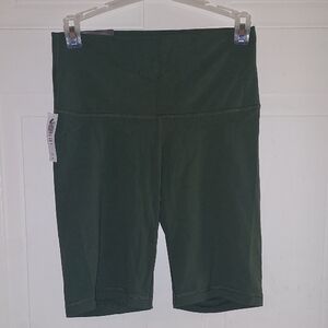 TNA Butter Women's Forest Green Bike Shorts